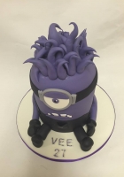 purple minion cake by Cake Boys in Alberton Johannesburg 2