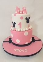 Minnies bow cake for a 1 year old girl by Cake Boys in Alberton Johannesburg 1
