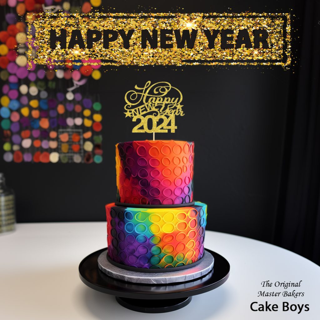 Cake boys Happy new year